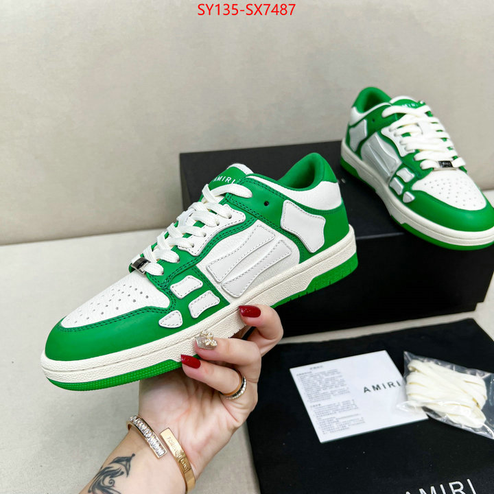 Women Shoes-AMIRI where quality designer replica ID: SX7487 $: 135USD