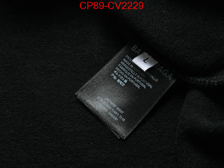 Clothing-Balenciaga buy the best high quality replica ID: CV2229 $: 89USD