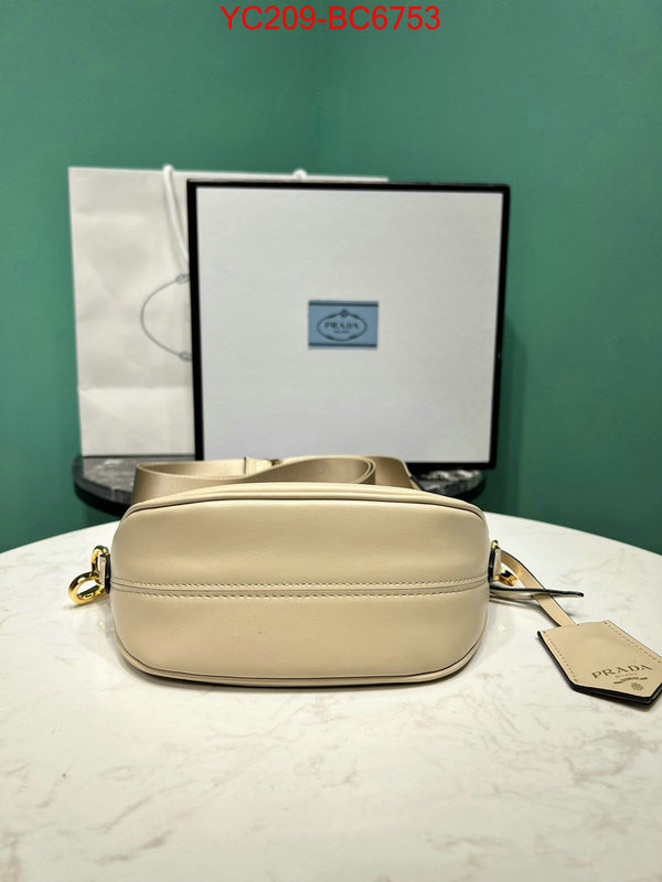 Prada Bags(TOP)-Crossbody- the highest quality fake ID: BC6753 $: 209USD,