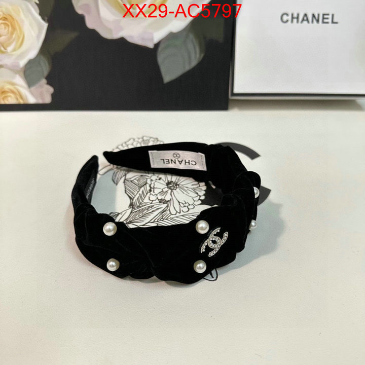 Hair band-Chanel high ID: AC5797 $: 29USD