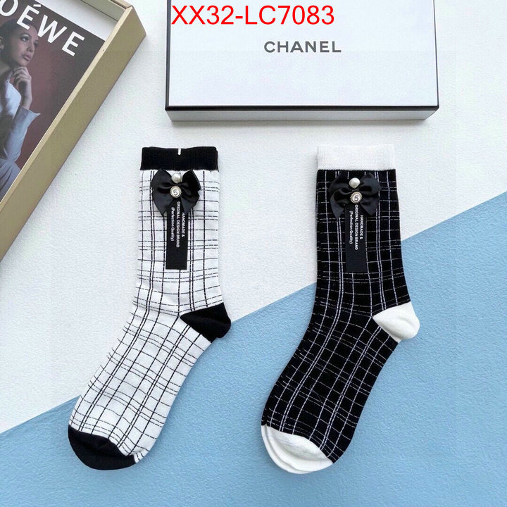 Sock-Chanel where can you buy a replica ID: LC7083 $: 32USD