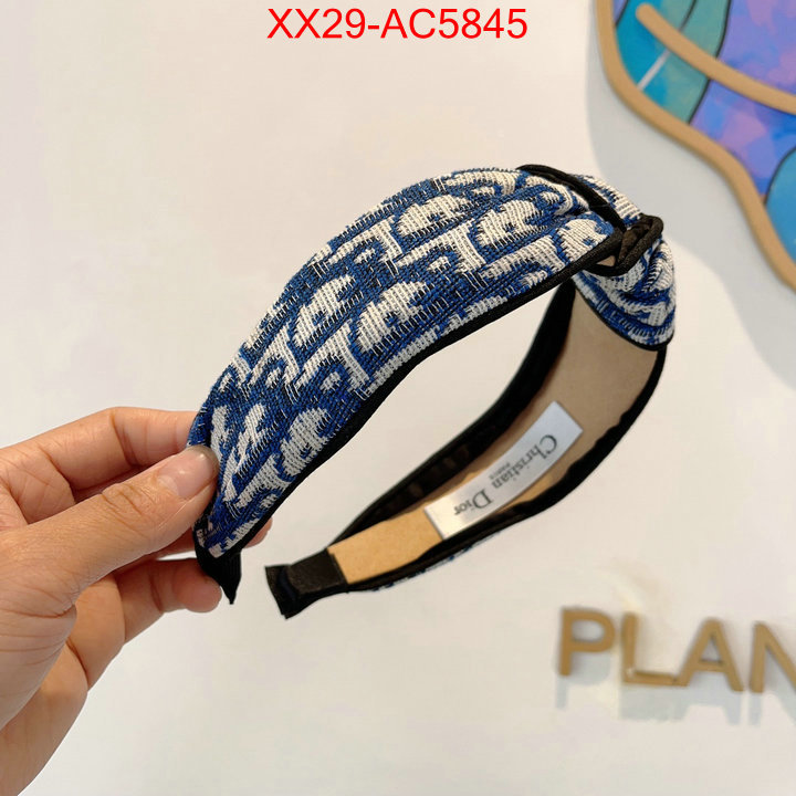 Hair band-Dior top quality fake ID: AC5845 $: 29USD