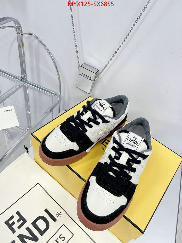 Men Shoes-Fendi best replica 1:1 ID: SX6855 $: 125USD