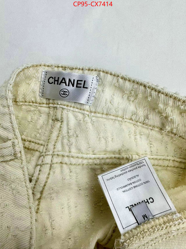 Clothing-Chanel top brands like ID: CX7414 $: 95USD