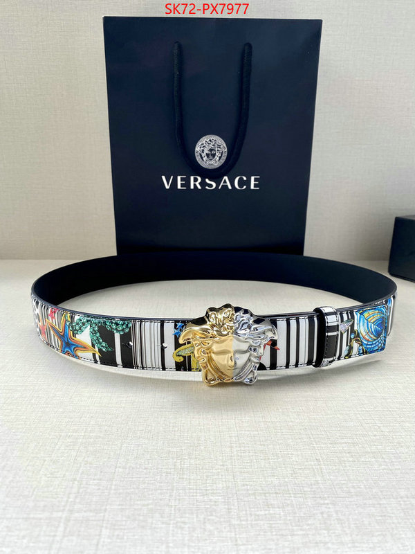 Belts-Versace replica aaaaa designer ID: PX7977 $: 72USD