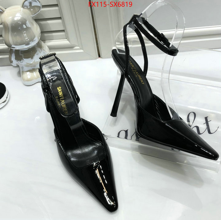 Women Shoes-YSL knockoff highest quality ID: SX6819 $: 115USD