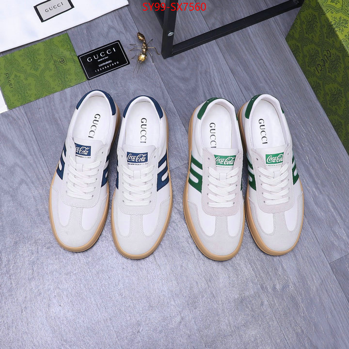 Men Shoes-Gucci buy high-quality fake ID: SX7560 $: 99USD