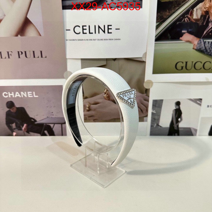 Hair band-Prada best quality fake ID: AC5935 $: 29USD