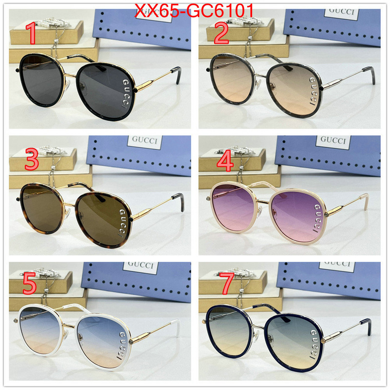 Glasses-Gucci top perfect fake ID: GC6101 $: 65USD