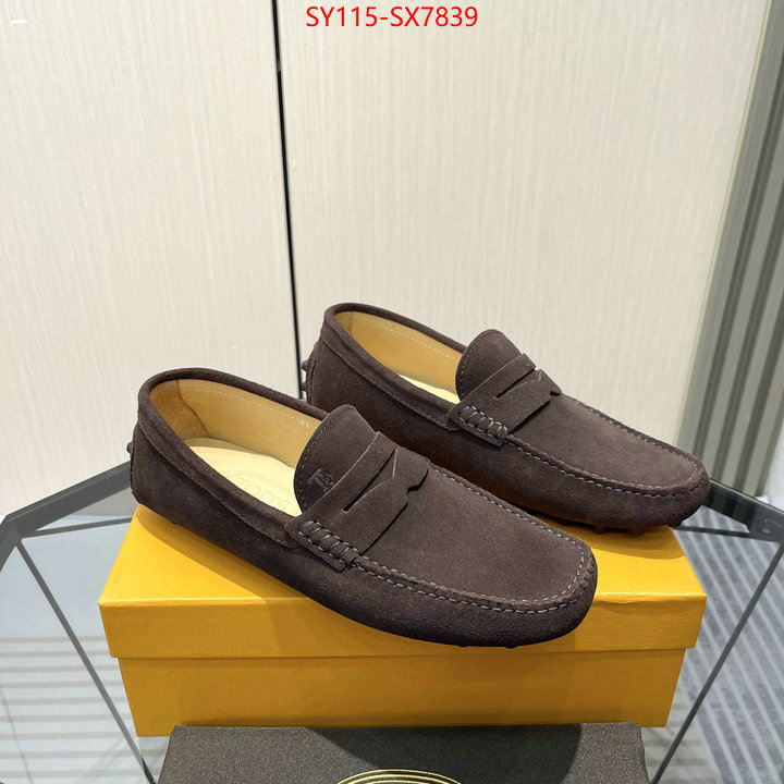 Men Shoes-Tods knockoff highest quality ID: SX7839 $: 115USD