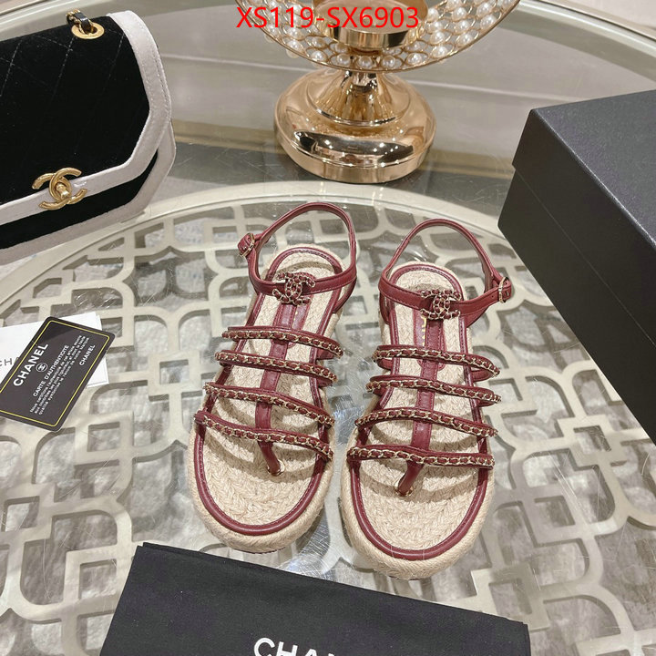 Women Shoes-Chanel fake high quality ID: SX6903 $: 119USD