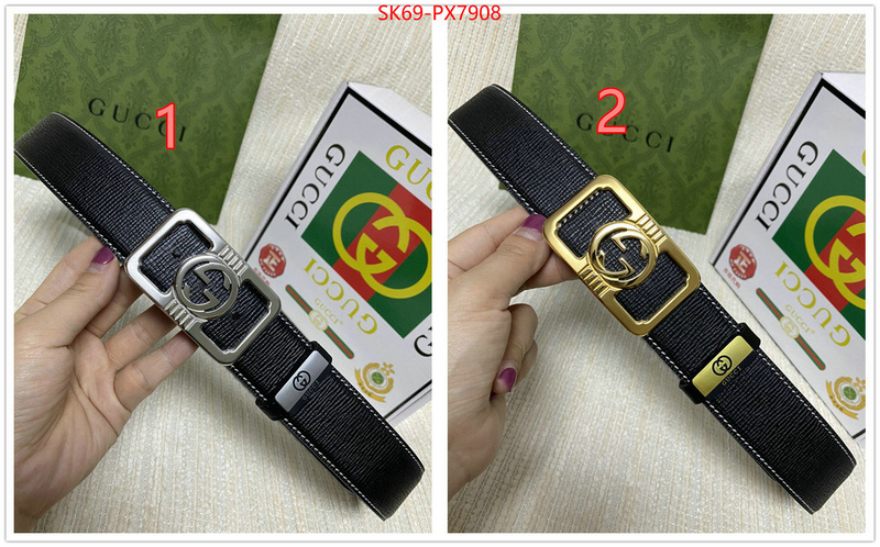 Belts-Gucci aaaaa+ replica ID: PX7908 $: 69USD