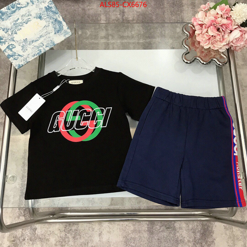 Kids clothing-Gucci how quality ID: CX6676 $: 85USD