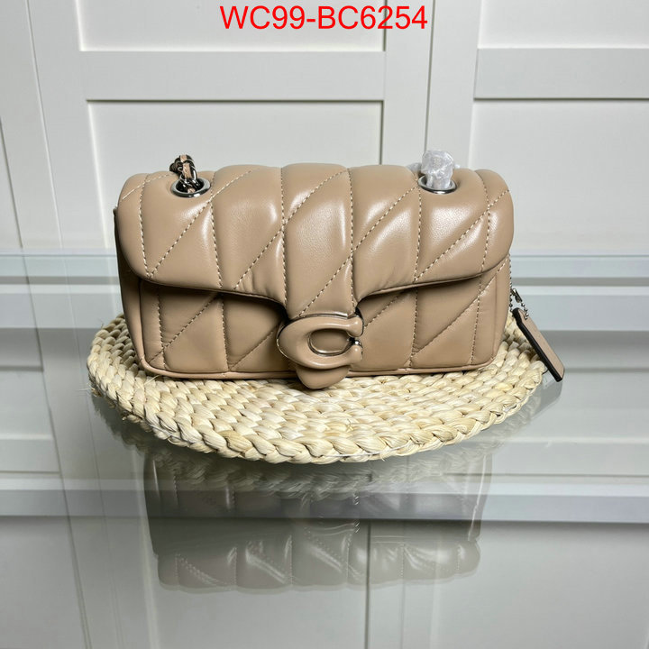 Coach Bags(4A)-Diagonal fake ID: BC6254 $: 99USD,