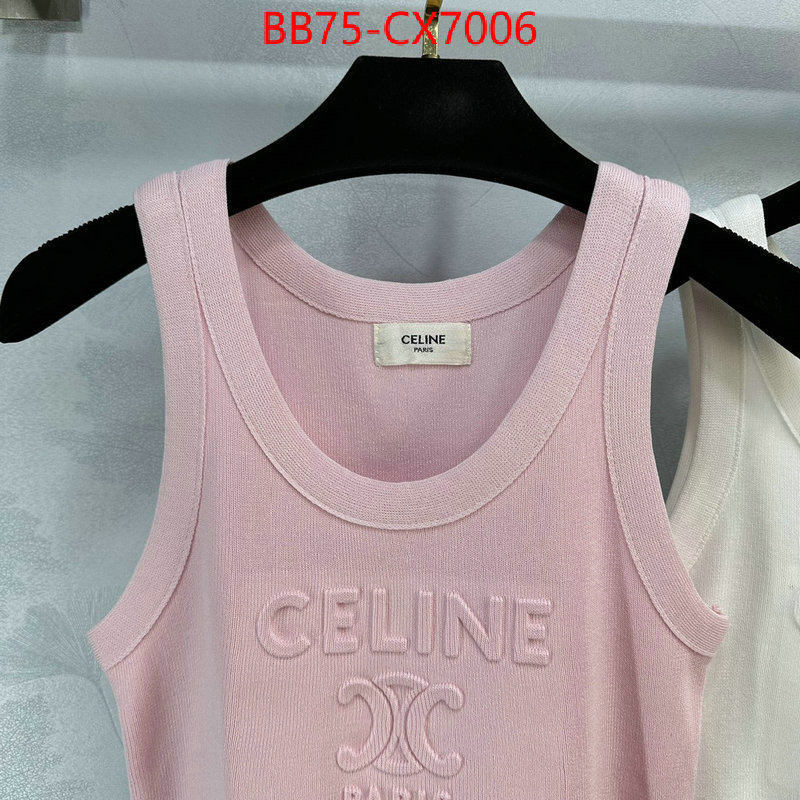 Clothing-Celine exclusive cheap ID: CX7006 $: 75USD