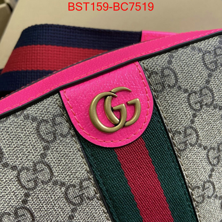 Gucci Bags(TOP)-Crossbody- luxury fake ID: BC7519 $: 159USD,