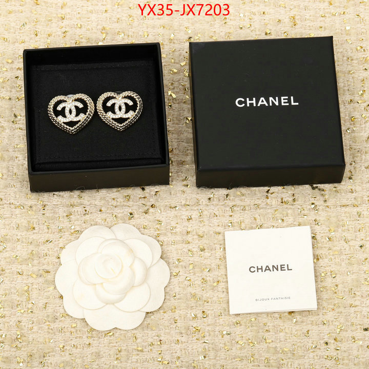 Jewelry-Chanel perfect quality ID: JX7203 $: 35USD