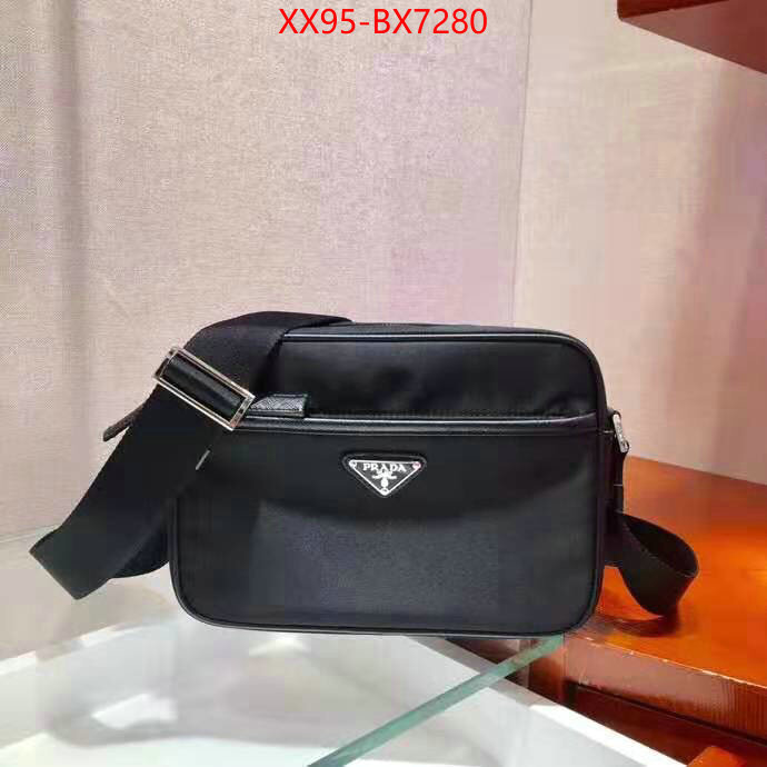 Prada Bags (TOP)-Diagonal- perfect ID: BX7280 $: 95USD,