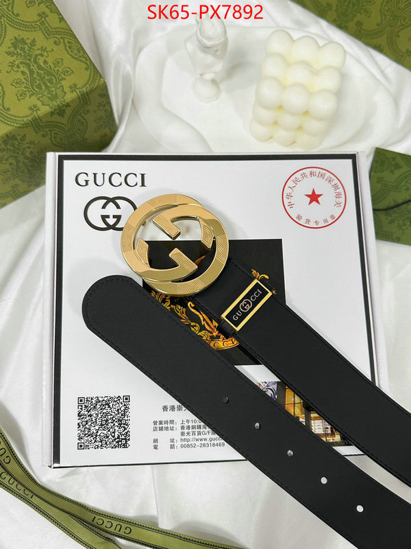 Belts-Gucci sell online luxury designer ID: PX7892 $: 65USD