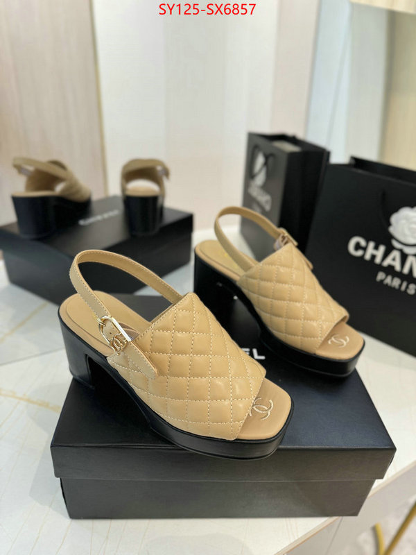 Women Shoes-Chanel replcia cheap ID: SX6857 $: 125USD