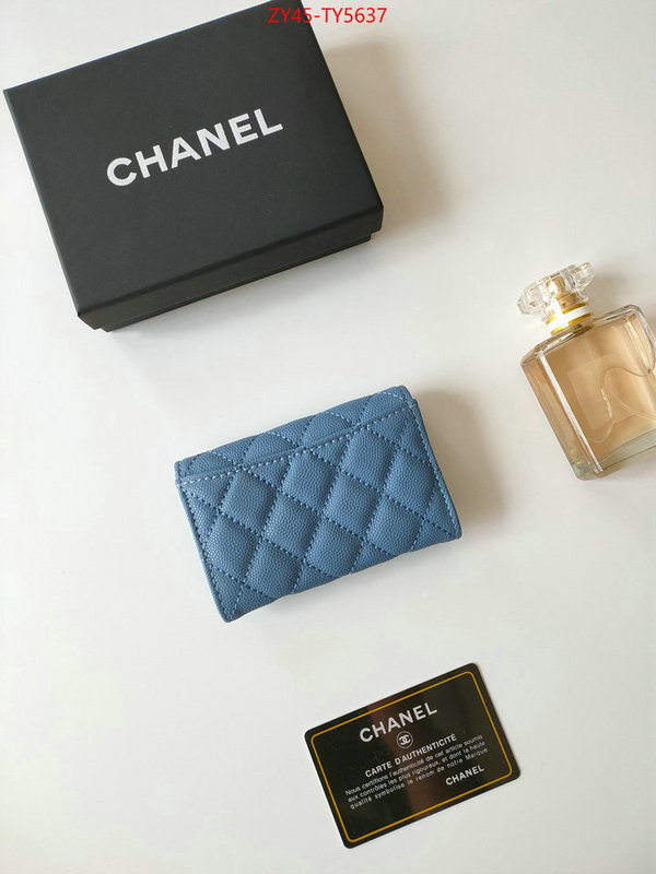 Chanel Bags(4A)-Wallet- replica aaaaa+ designer ID: TY5637 $: 45USD,