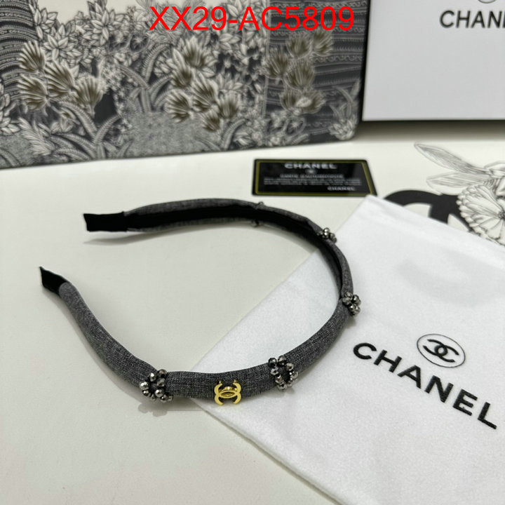 Hair band-Chanel how to find replica shop ID: AC5809 $: 29USD