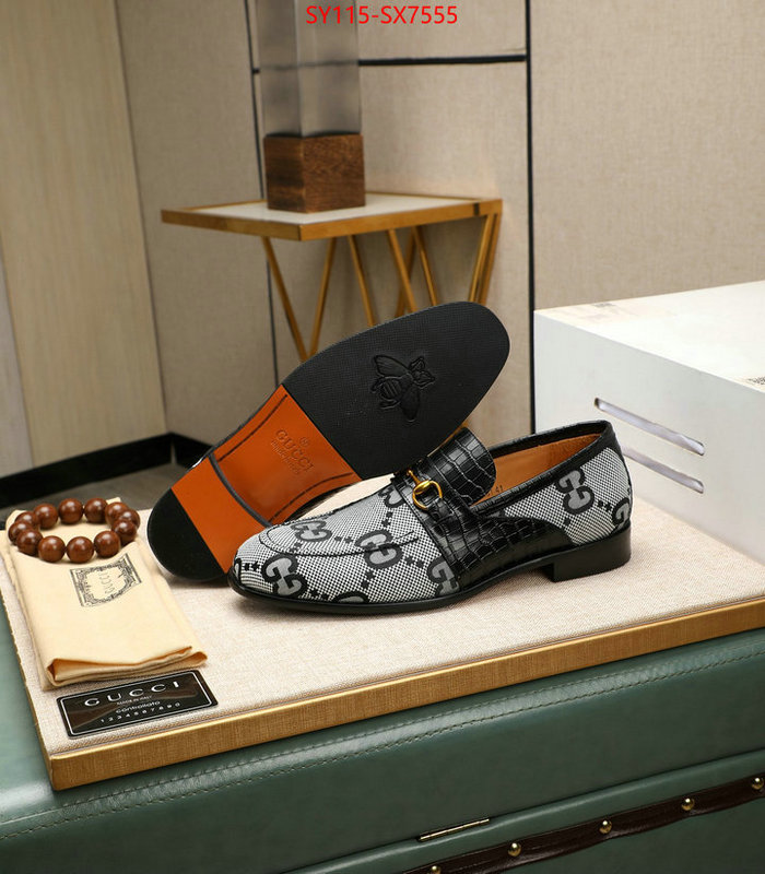 Men Shoes-Gucci highest product quality ID: SX7555 $: 115USD