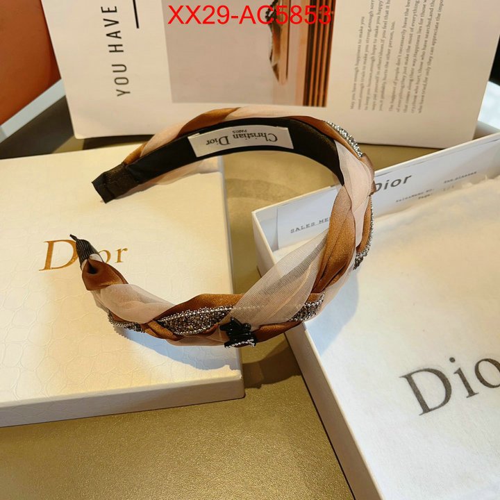 Hair band-Dior buy sell ID: AC5853 $: 29USD