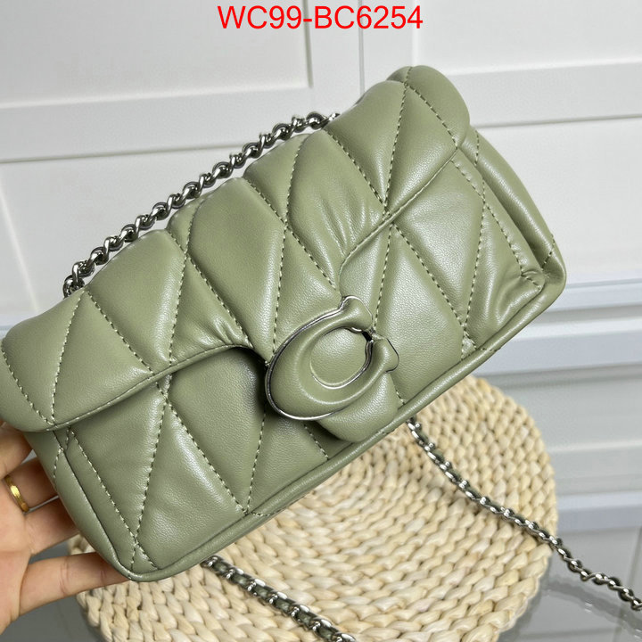 Coach Bags(4A)-Diagonal fake ID: BC6254 $: 99USD,