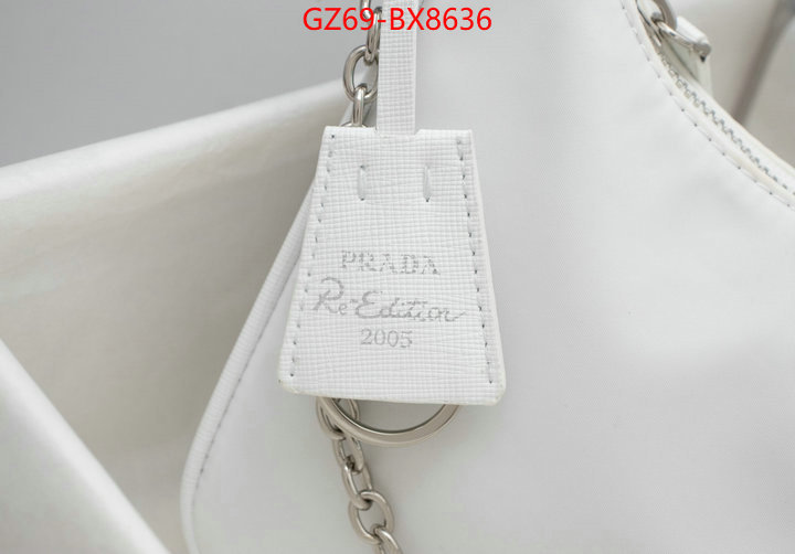 Prada Bags(4A)-Re-Edition 2005 china sale ID: BX8636 $: 69USD,