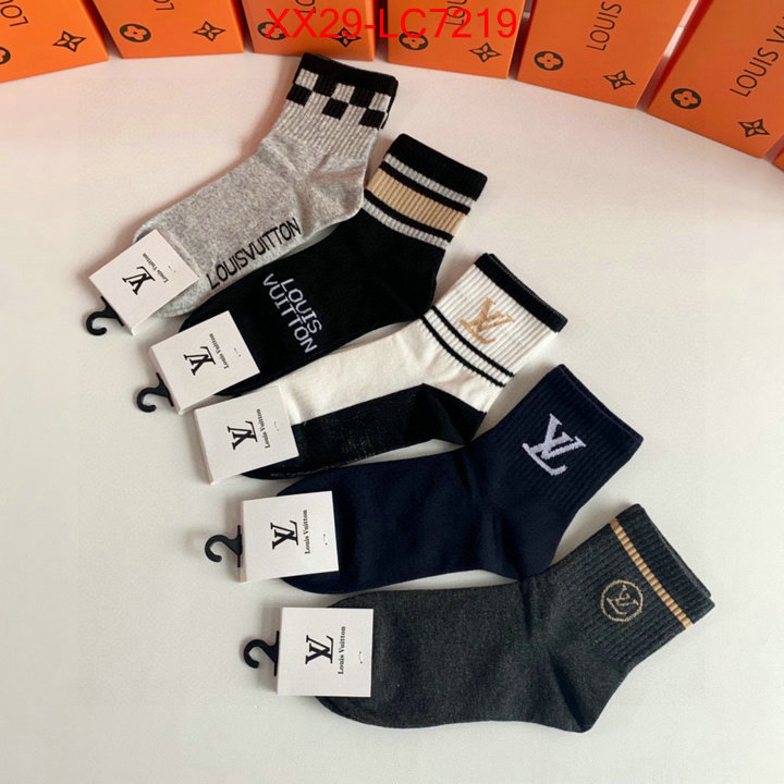 Sock-LV what 1:1 replica ID: LC7219 $: 29USD