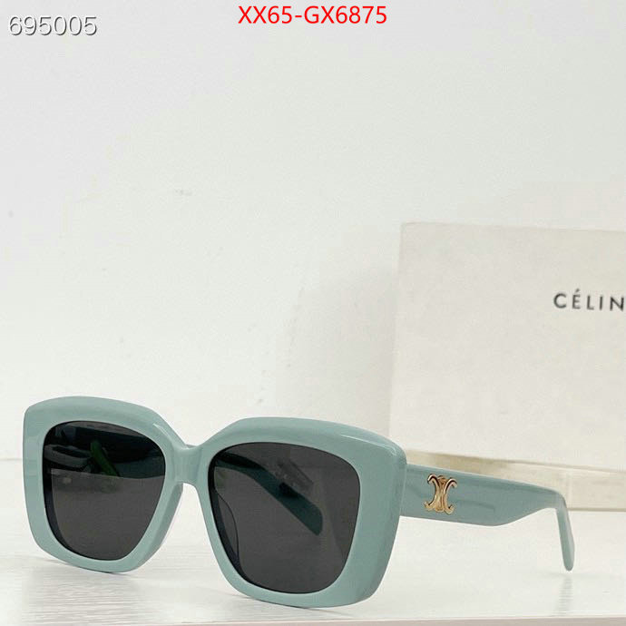 Glasses-CELINE is it ok to buy replica ID: GX6875 $: 65USD