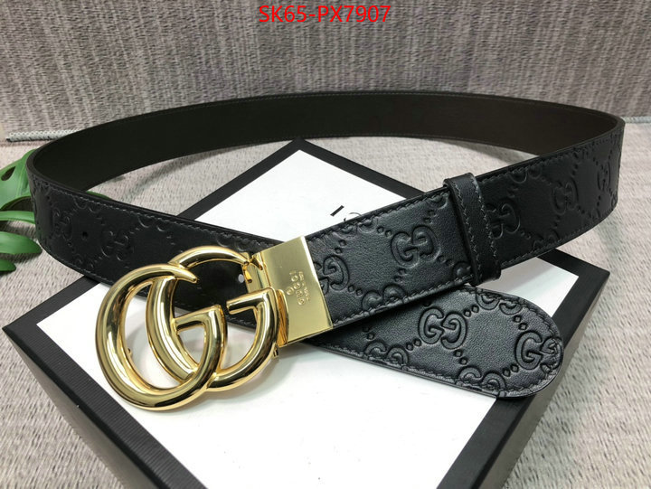 Belts-Gucci highest quality replica ID: PX7907 $: 65USD