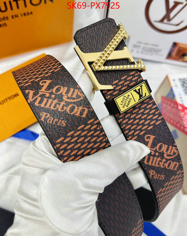 Belts-LV luxury 7 star replica ID: PX7925 $: 69USD