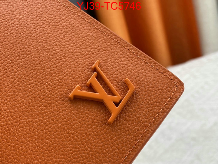 LV Bags(4A)-Wallet the best quality replica ID: TC5746 $: 39USD,