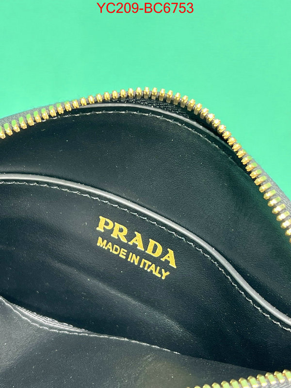 Prada Bags(TOP)-Crossbody- the highest quality fake ID: BC6753 $: 209USD,