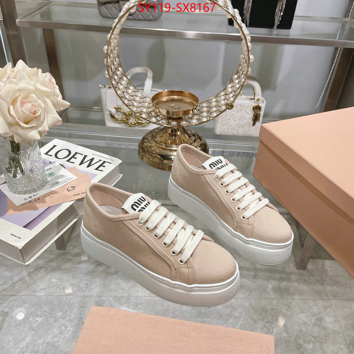 Women Shoes-Miu Miu wholesale designer shop ID: SX8167 $: 119USD