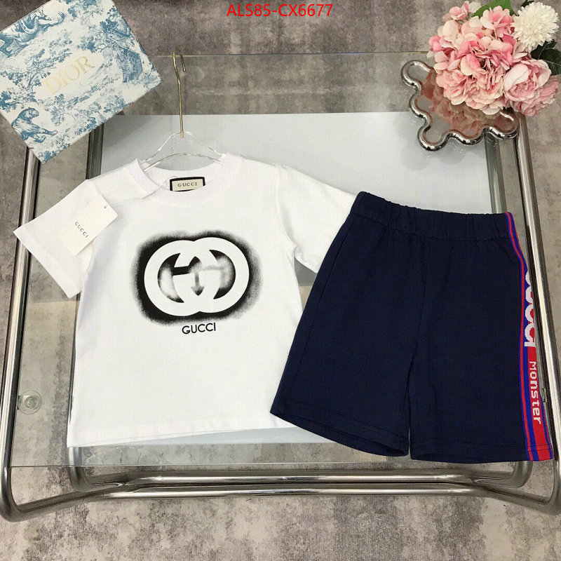 Kids clothing-Gucci wholesale imitation designer replicas ID: CX6677 $: 85USD