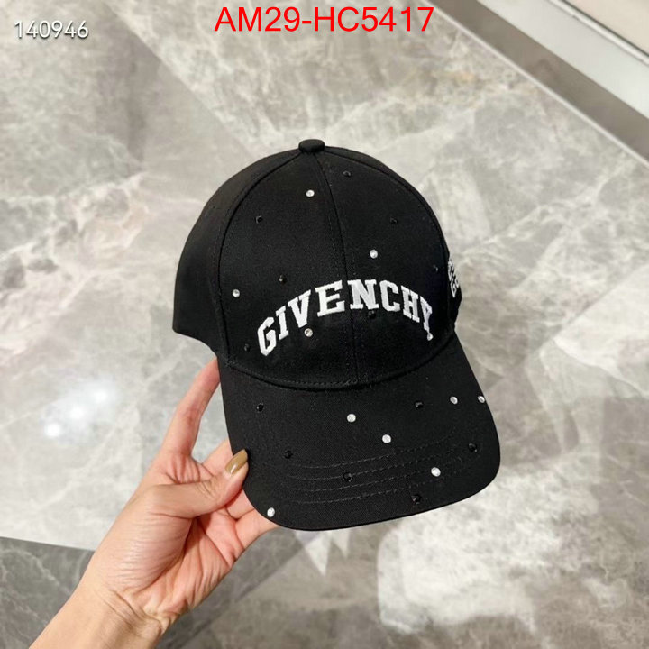 Cap (Hat)-Givenchy wholesale replica ID: HC5417 $: 29USD