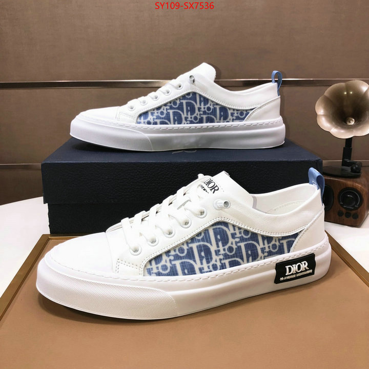 Men shoes-Dior how to find replica shop ID: SX7536 $: 109USD