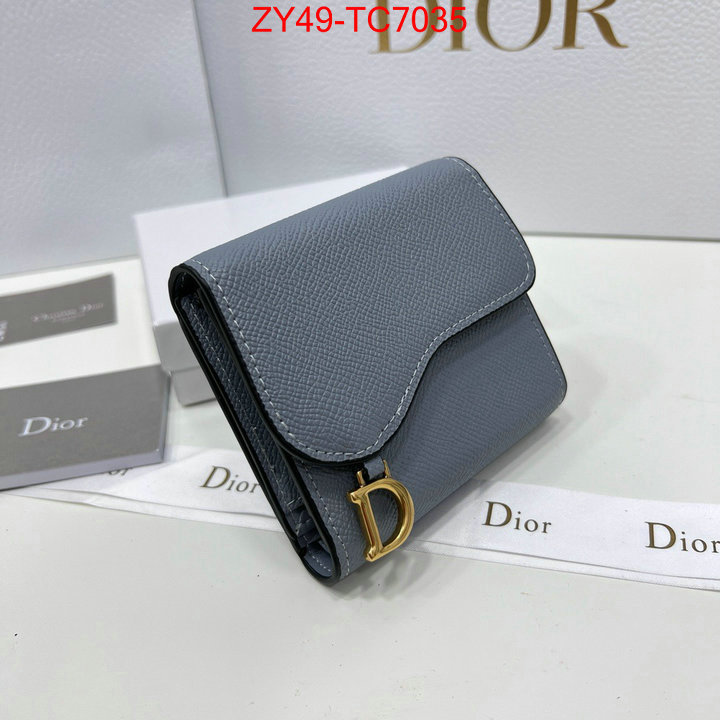 Dior Bags(4A)-Wallet- where to buy fakes ID: TC7035 $: 49USD,