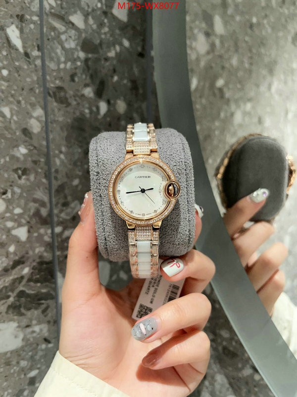 Watch(4A)-Cartier high quality replica ID: WX8077 $: 175USD