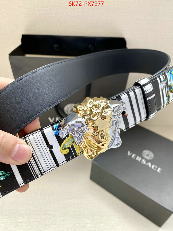 Belts-Versace replica aaaaa designer ID: PX7977 $: 72USD