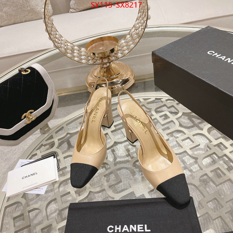 Women Shoes-Chanel wholesale designer shop ID: SX8217 $: 115USD