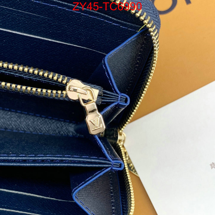 LV Bags(4A)-Wallet buy best quality replica ID: TC6990 $: 45USD,