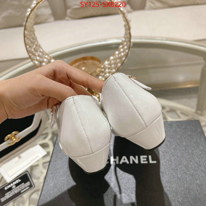 Women Shoes-Chanel cheap online best designer ID: SX8220 $: 125USD