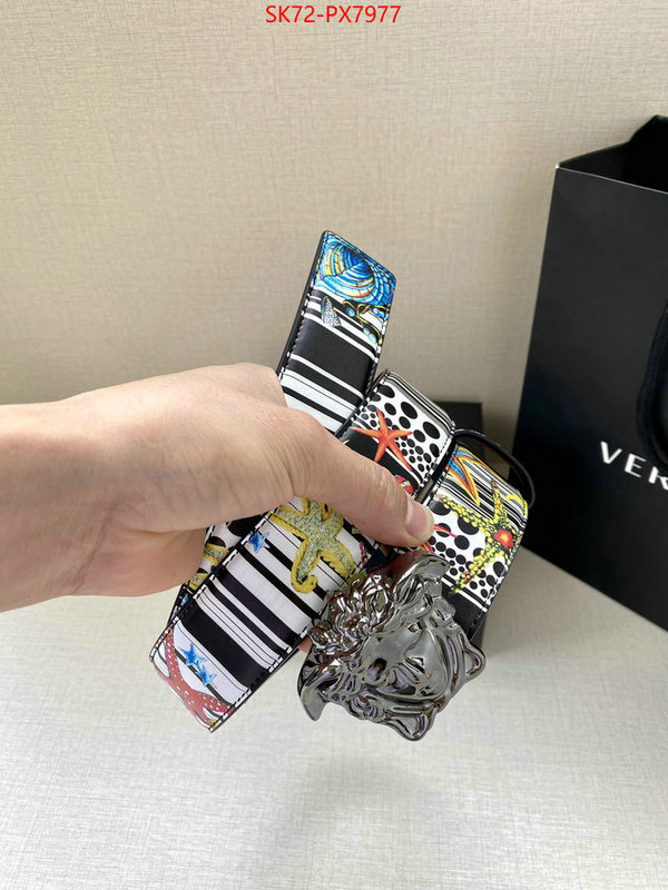 Belts-Versace replica aaaaa designer ID: PX7977 $: 72USD