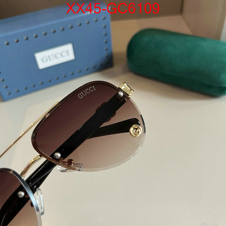 Glasses-Gucci fashion designer ID: GC6109 $: 45USD