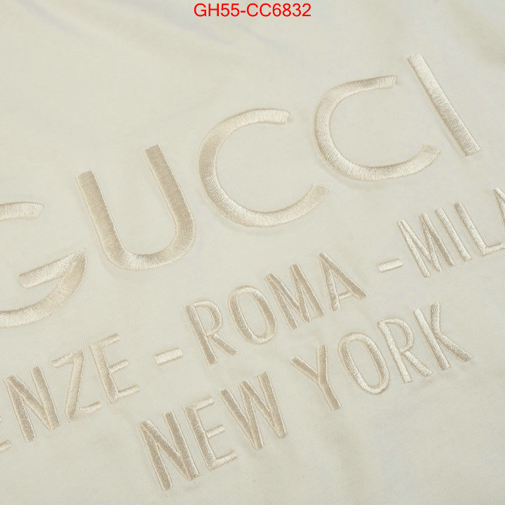 Clothing-Gucci where can i buy the best quality ID: CC6832 $: 55USD