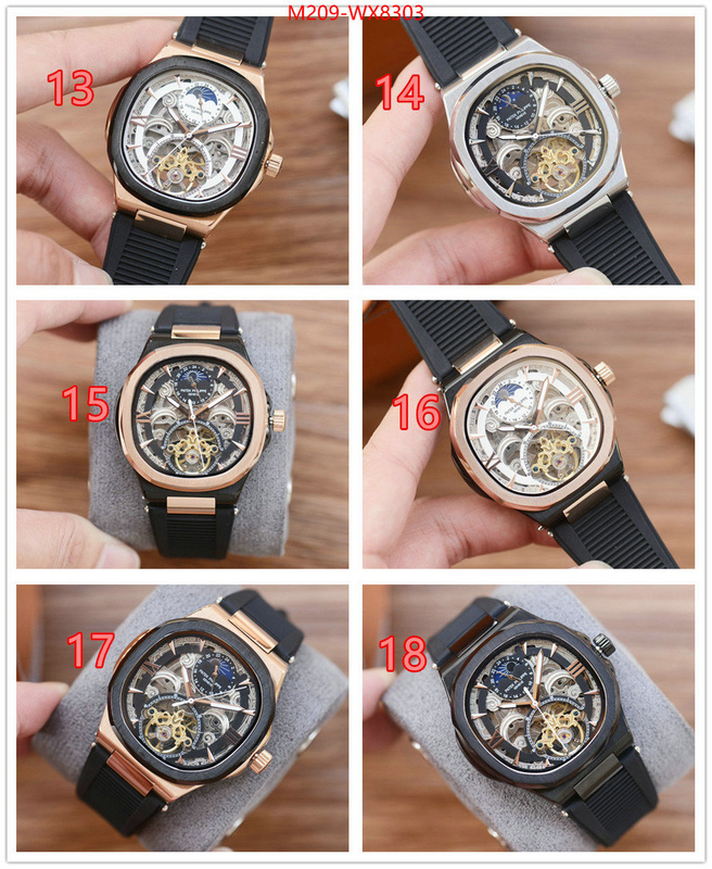 Watch(TOP)-Patek Philippe designer wholesale replica ID: WX8303 $: 209USD